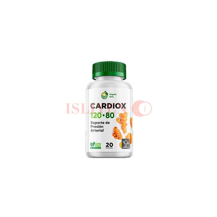 Cápsulas para la hipertensión Cardiox en Talco