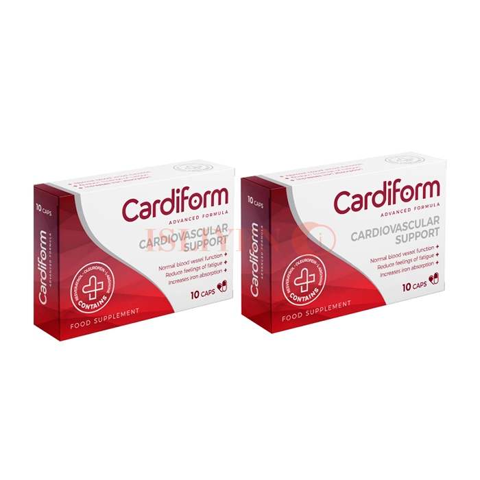 उच्च रक्तचाप के लिए कैप्सूल Cardiform भारत में